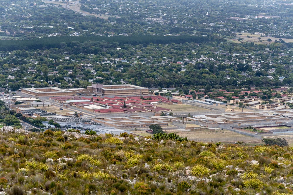 Aerial view of Pollsmoor Prison.