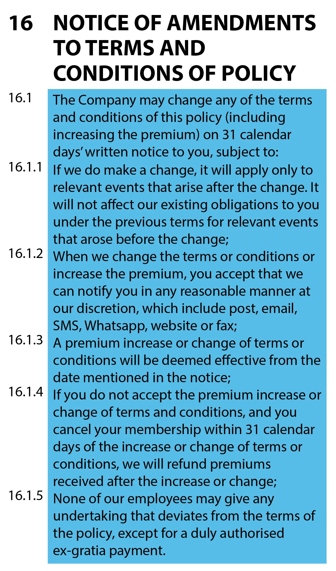Clause amended