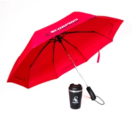 Umbrella and 350ml tumbler