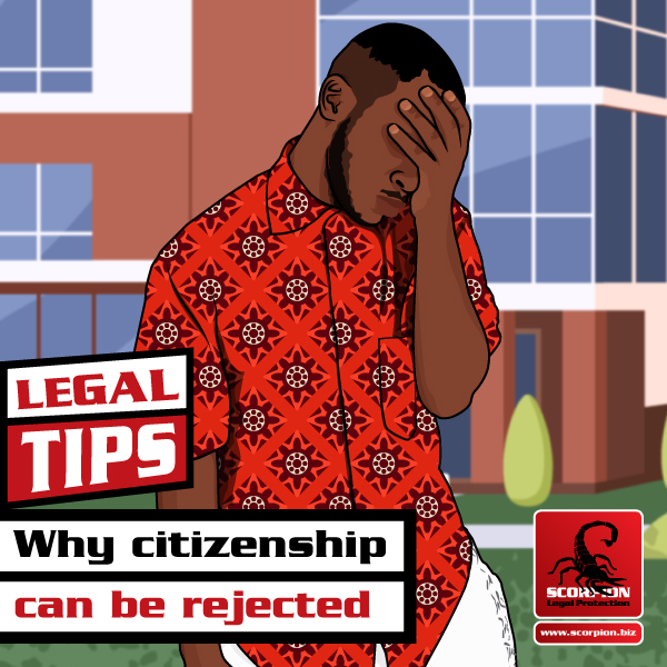 Man stressing because he doesn’t know why his South African citizenship was rejected