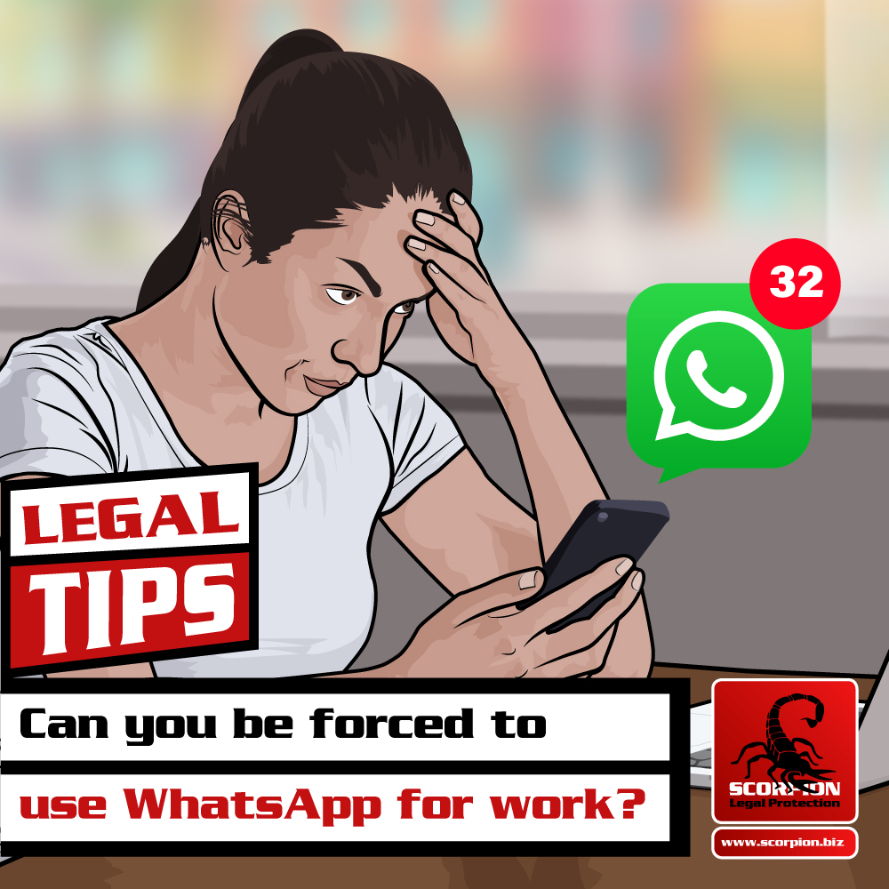 Can you be forced to use WhatsApp for work