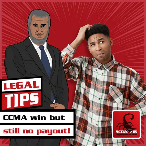 CCMA win, still no payou
