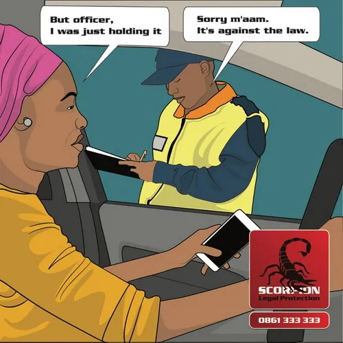 Don't talk on your phone while driving