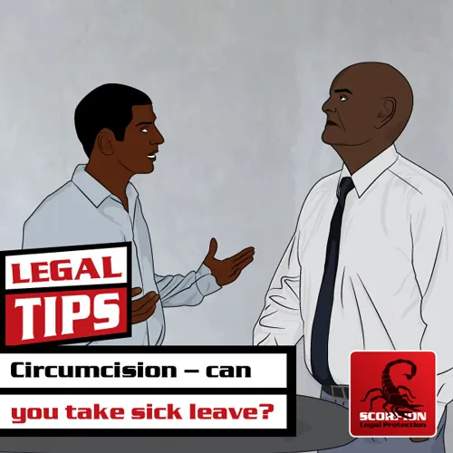 Circumcision - can you take sick leave?