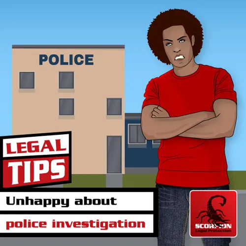 Unhappy about SAPS investigation