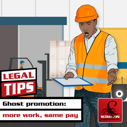Ghost promotion: more work, same pay