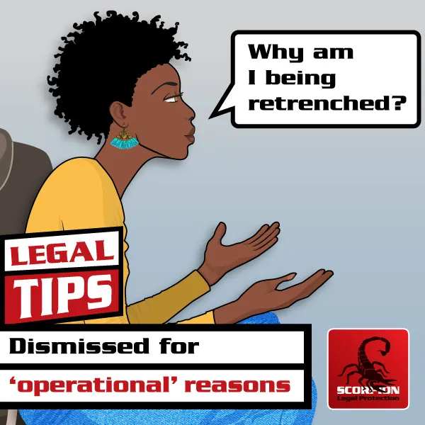 Dismissed for operational requirements