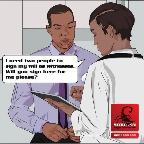YOUR WILL MUST BE SIGNED BY WITNESSES
